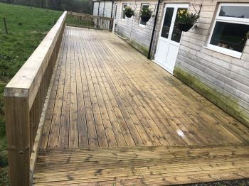 Decking Softwash Cleaning in Yeovil - After (2)